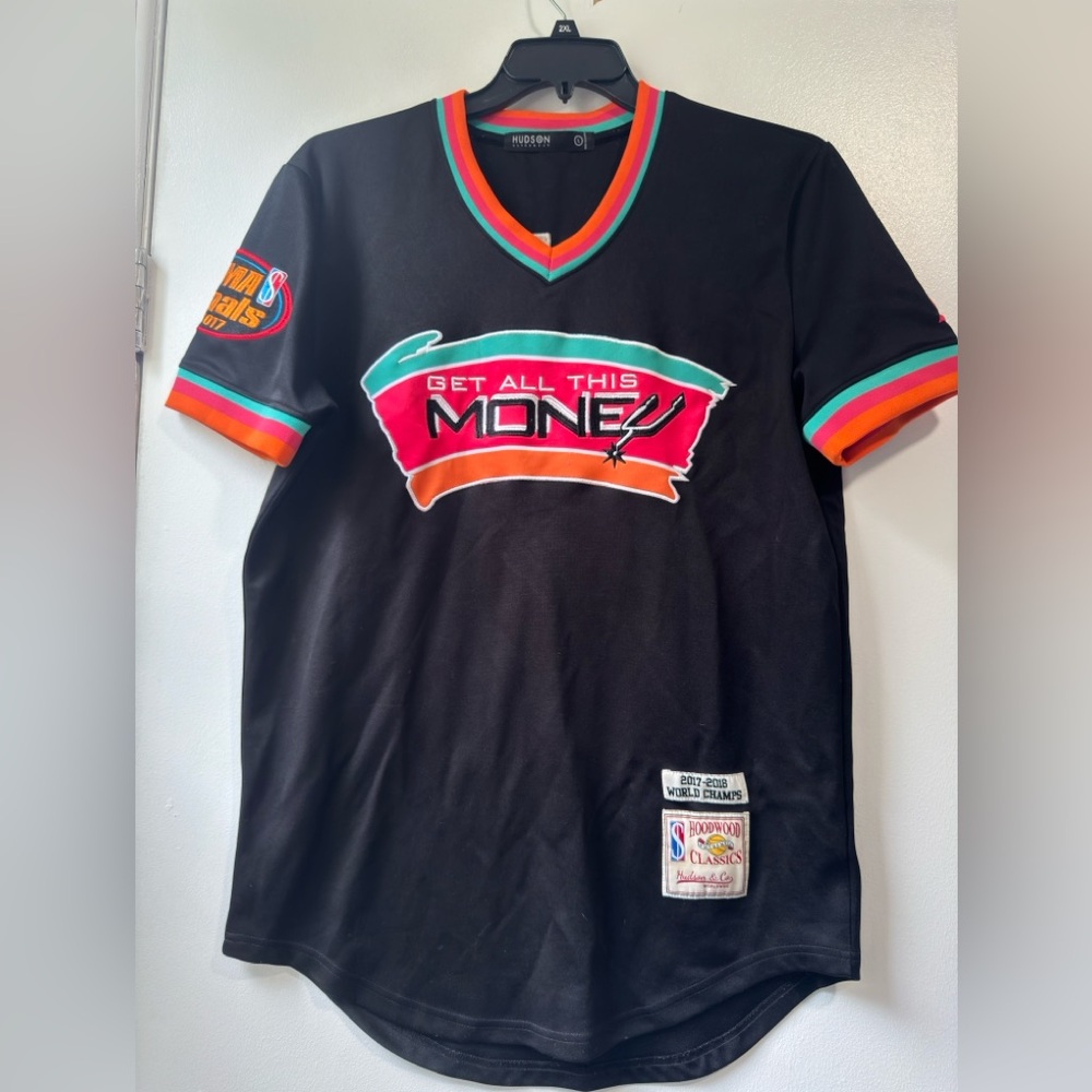 Hudson Outerwear | Hoodwood Classic Baller "Get All This Money" Spurs Jersey